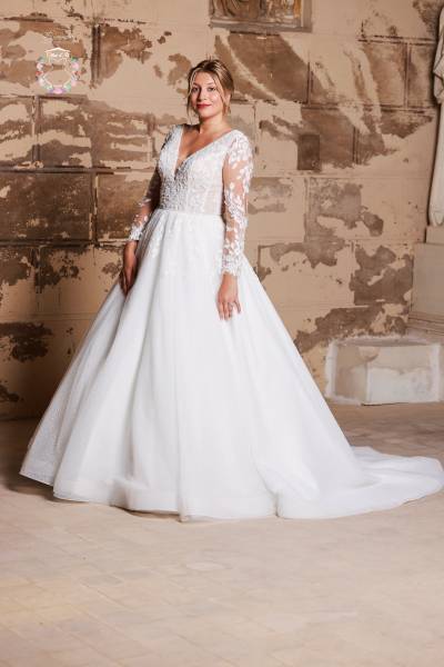 Robe de Mariée Nora - Boutique Céline d'Al à Bolbec 76210