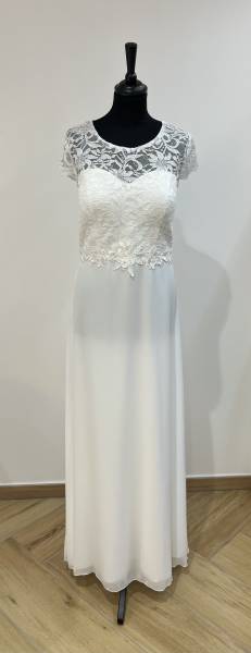 Robe longue ivoire - Boutique Céline d'Al à Bolbec 7620